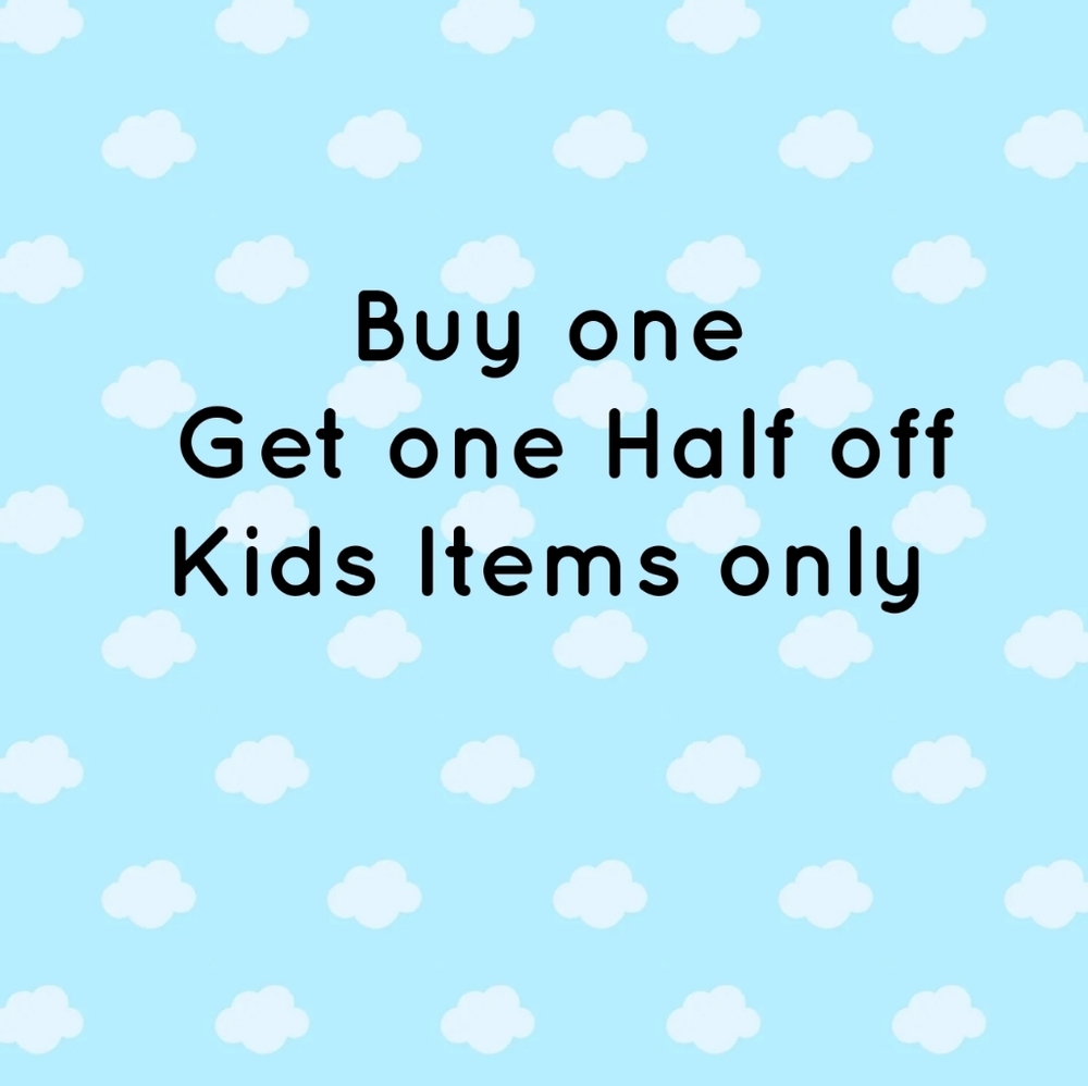 Kids Buy One Get One Half Off